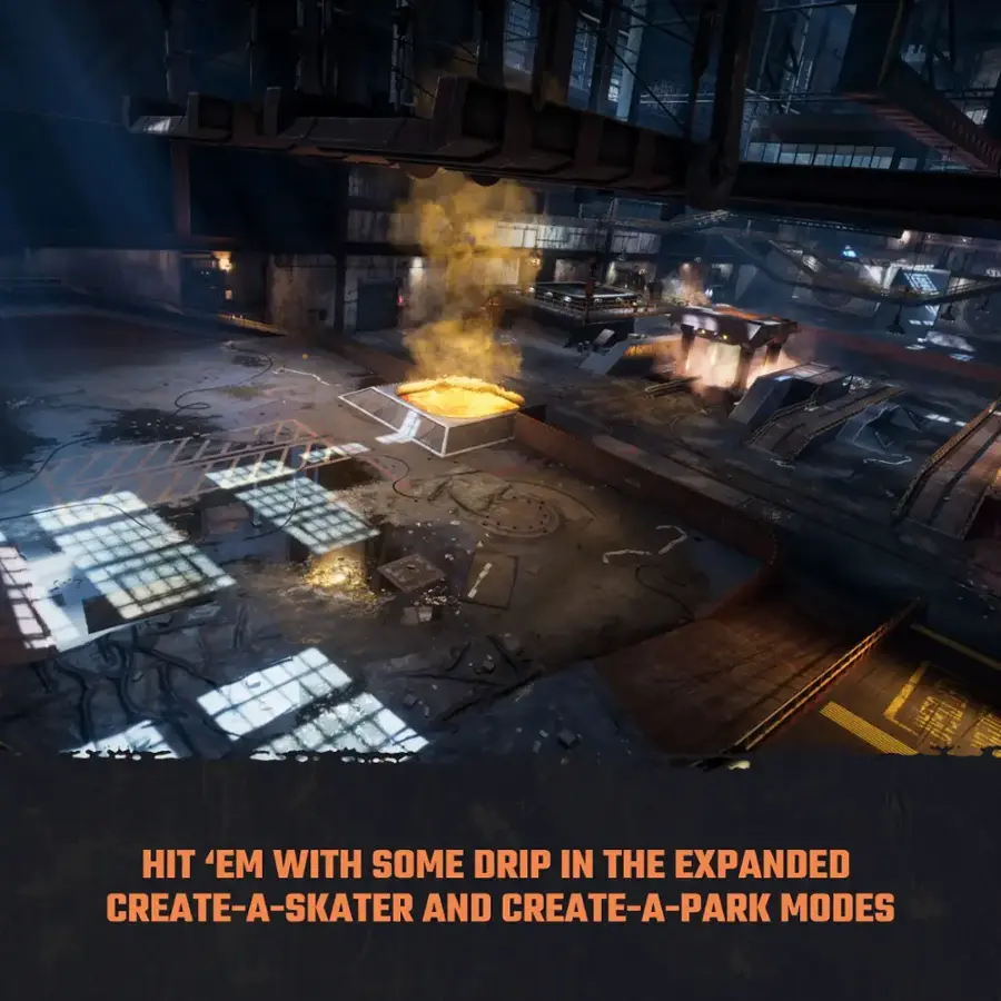 HIT 'EM WITH SOME DRIP IN THE EXPANDED CREATE-A-SKATER AND CREATE-A-PARK MODES