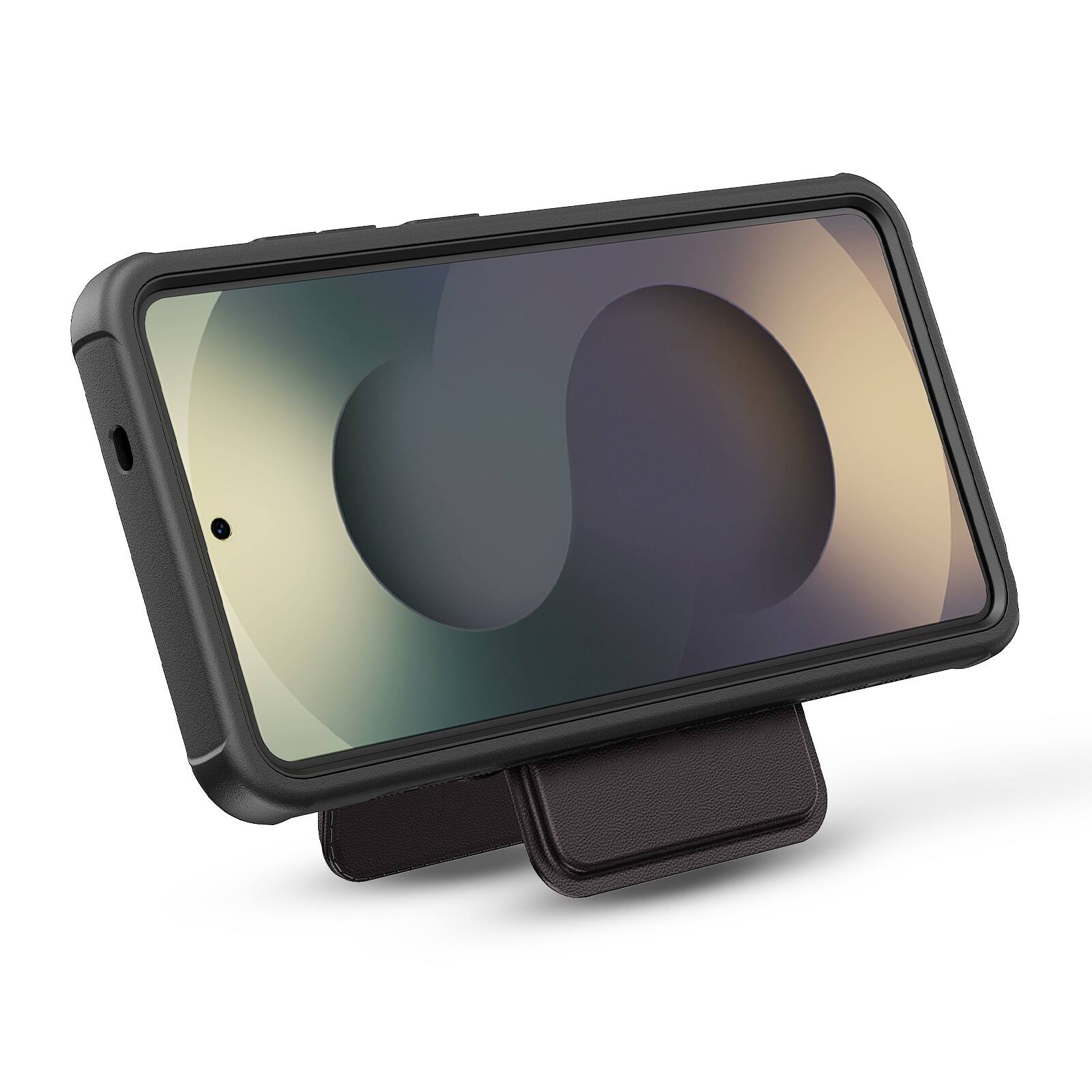 Alt View 2. Mybat Pro - Maverick Series Rogue Edition MagSafe Case and MagStash Wallet Folio for Samsung Galaxy S26 Ultra - Black.