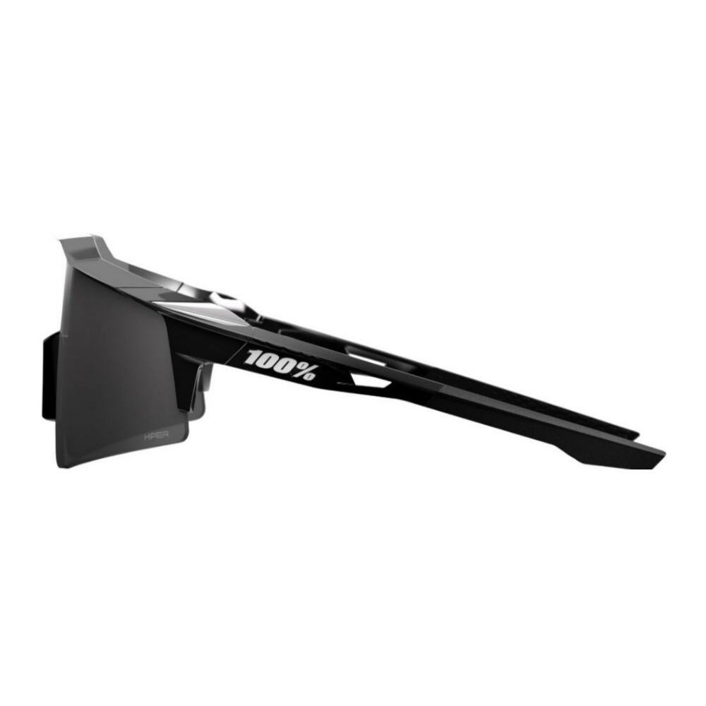 Back. 100% - 100 Percent Speedcraft SL Soto 1 Black Chrome Sunglasses with TR90 Frame - Multicolor.