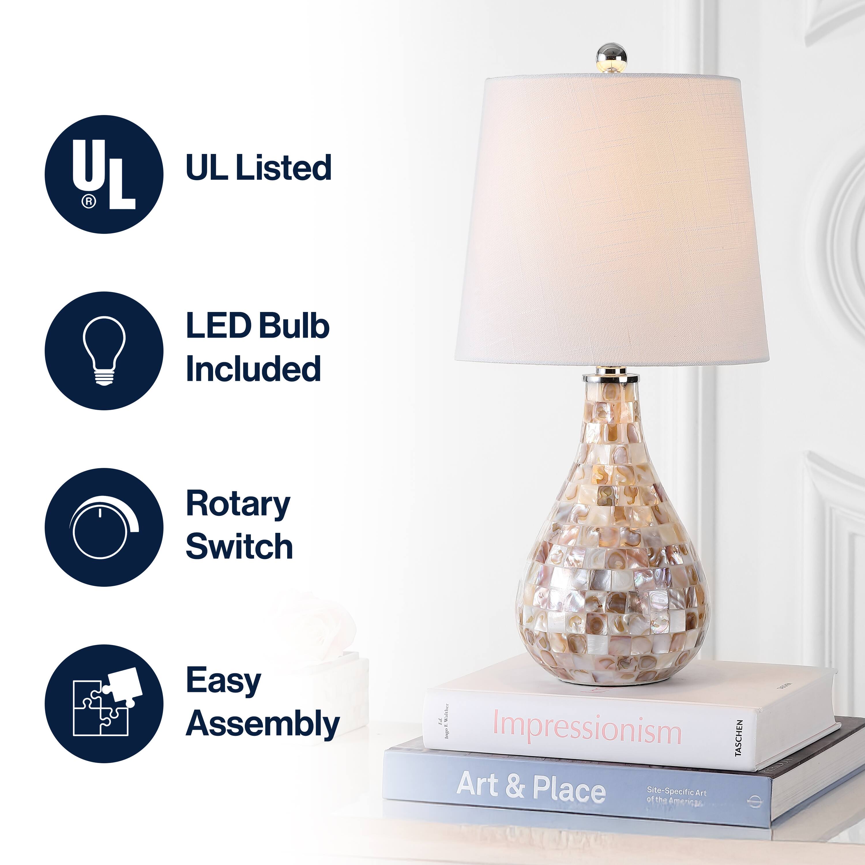- UL Listed
- LED Bulb Included
- Rotary Switch
- Easy Assembly

Impressionism  
Art & Place  
Site-Specific Art of the Americas