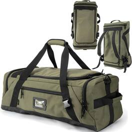 Vulpecula Spade - Large Duffle Bag,Gym Bags For Men Weekend Bag For Women Travel Backpack Carry On Sports Duffel Bag - ArmyGreen