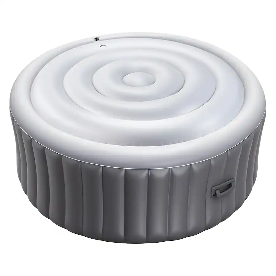 Protector Inflatables VEVOR Inflatable Hot Tub Cover, 4.5 Ft Round Hot Tub Cover Protector ...