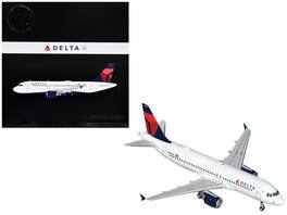 GeminiJets - Airbus A320 Delta Air Lines N376NW White Red Blue Tail Gemini 200 1/200 Airplane - White Red ,Blue