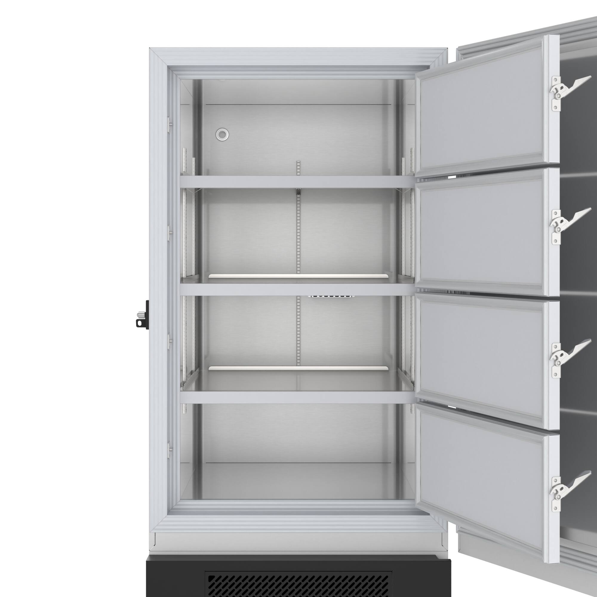 Alt View 5. Koolmore - 25 cu. ft. -86 C Ultra-Low Temp Lab Medical Freezer with Lock and Touch Screen, UL Listed in White (KM-PHF-25CUL) - White and Black.