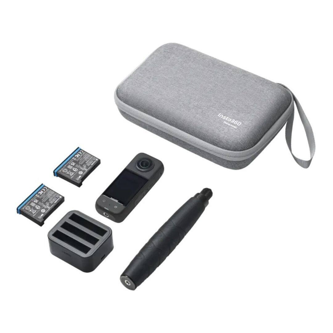 ■ 美品 ■ Insta360 X3 ポーチ付 0403 Insta360 Compact Carry Case for X3 Camera with Jersey Fabric