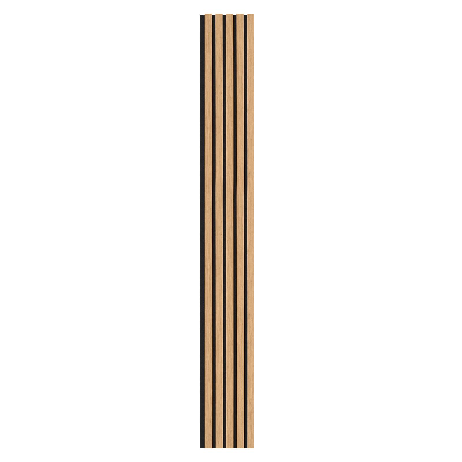 Alt View 5. VEVOR - Wood Slat Acoustic Panels, 7.9 x 94.5 inch,MDF Accent Wooden Wall Panels for Modern Interior Wall Decor, Faux Wood Wall - Light Oak.