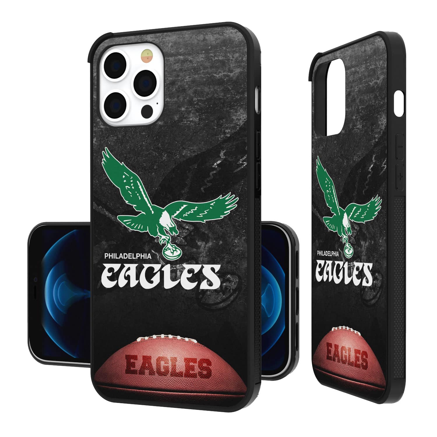 Keyscaper - Philadelphia Eagles iPhone Legendary Design Bump Case - 13 mini - Multicolor
