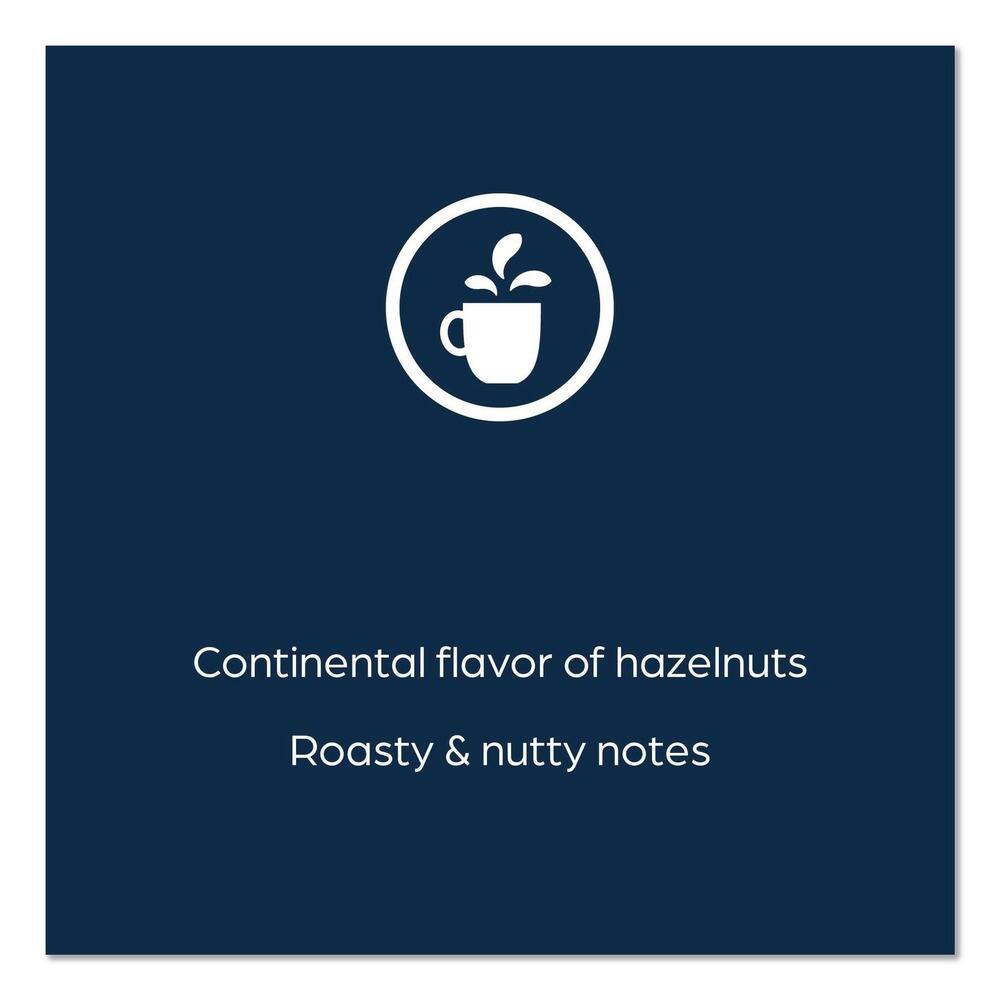 Continental flavor of hazelnuts  
Roasty & nutty notes