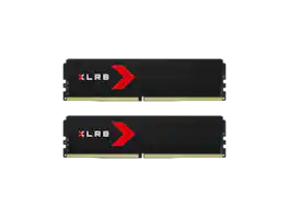 PNY - XLR8 32GB (2 x 16GB) DDR5 6000 (PC5 48000) Desktop Memory Model MD32GK2D5600036XR - Black