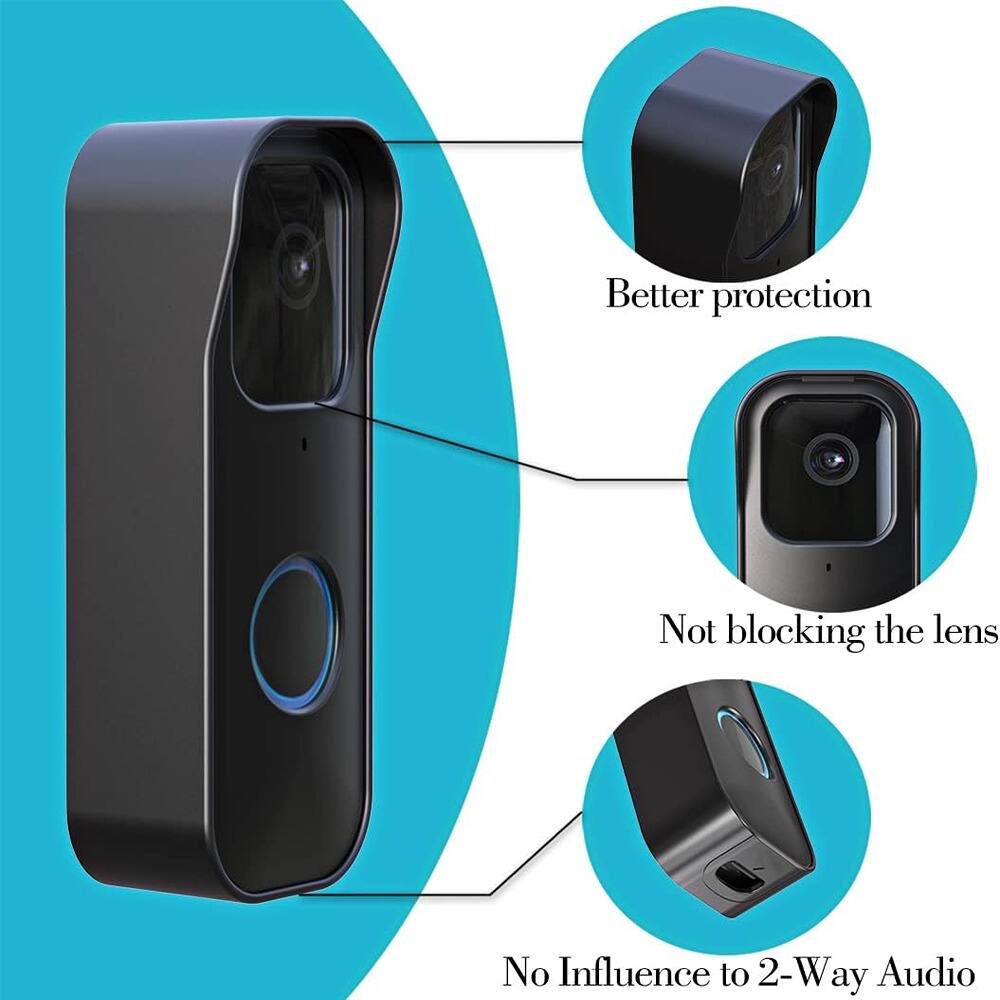 - Better protection
- Not blocking the lens
- No influence to 2-Way Audio