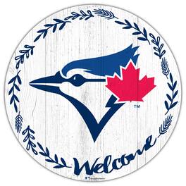 Fan Creations - Toronto Blue Jays 12" Welcome Circle Sign - Multicolor