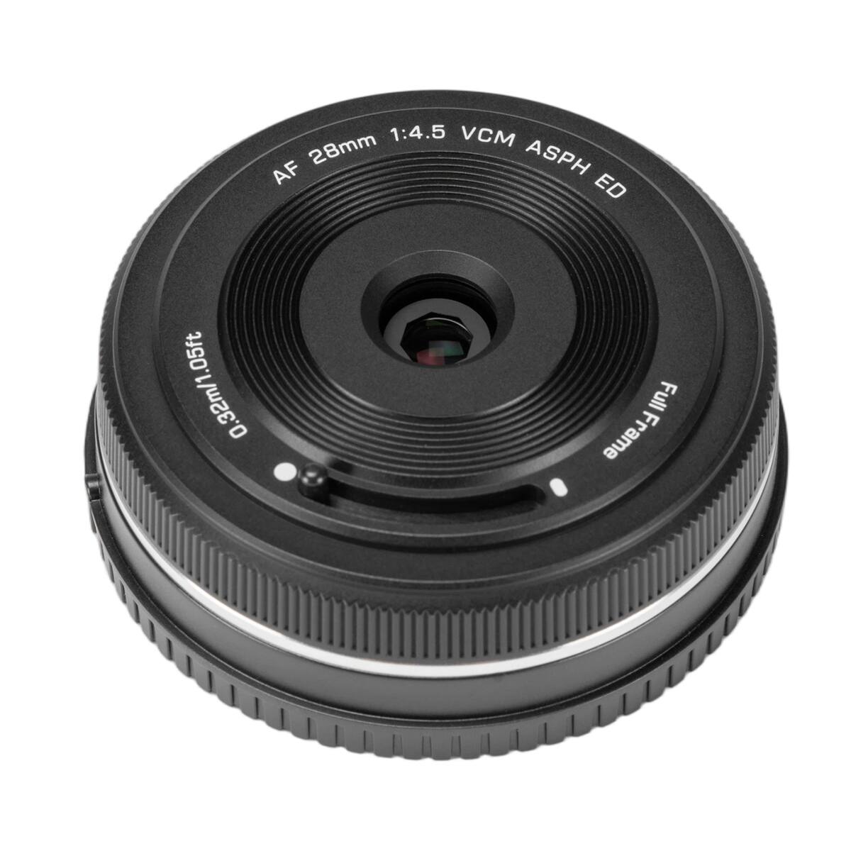 1:4.5 VCM AF 28mm ASPH ED 0.32m/1.05ft Full Frame