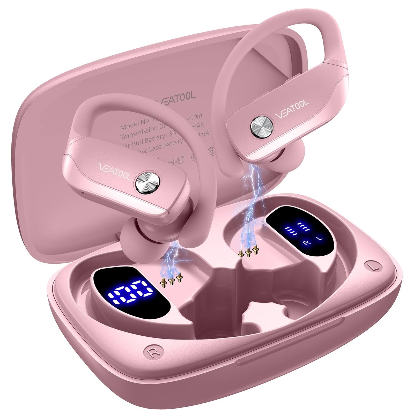 VEAT00L VEATOOL T6 Wireless Earbuds Bluetooth Headphone Sport ...