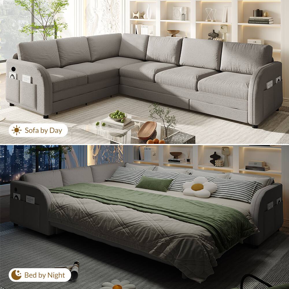I LECH Sofa by Day ARCH Bed by Night