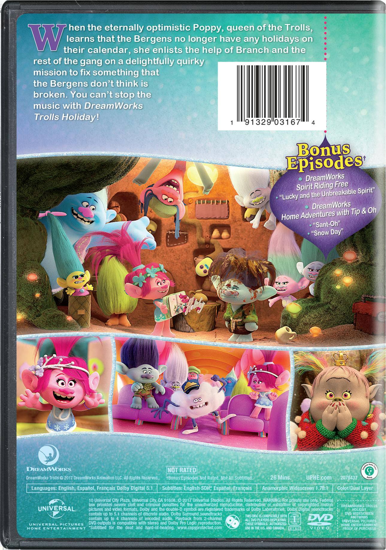 Angle. Trolls: Holiday [DVD].