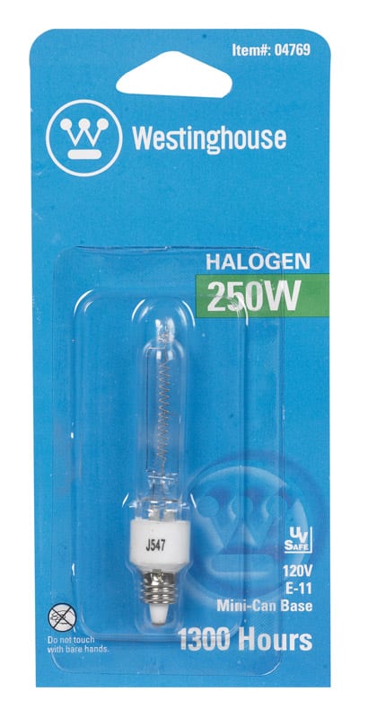 Westinghouse - 250 W T4 Halogen Bulb 4,250 lm White 1 pk price history on PriceWatchPro