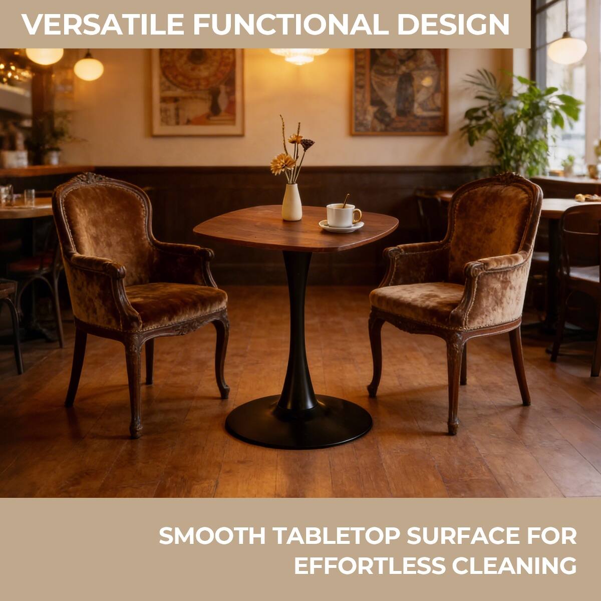 VERSATILE FUNCTIONAL DESIGN

SMOOTH TABLETOP SURFACE FOR EFFORTLESS CLEANING