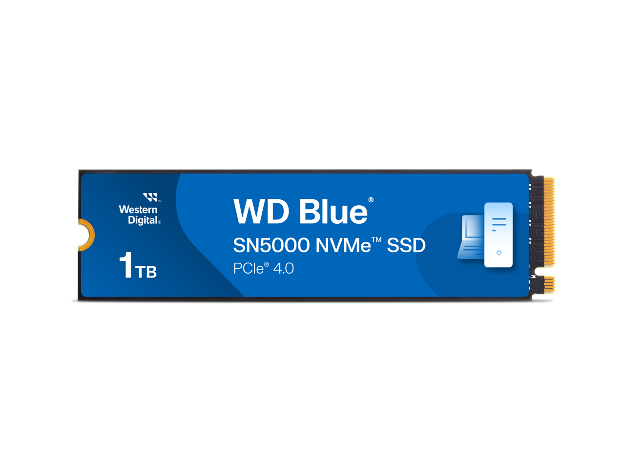 SanDisk - Western Digital 1TB WD Blue SN5000 NVMe SSD, PCIe Gen 4.0, up to 5150 MB/s Read
