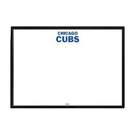 The Fan-Brand - Chicago Cubs 27" x 19" Dry Erase Wall Sign - Multicolor
