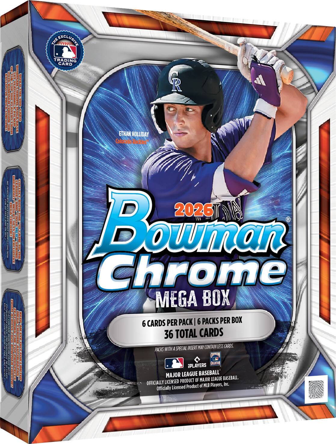 2026 Topps Bowman Chrome Baseball Mega Box