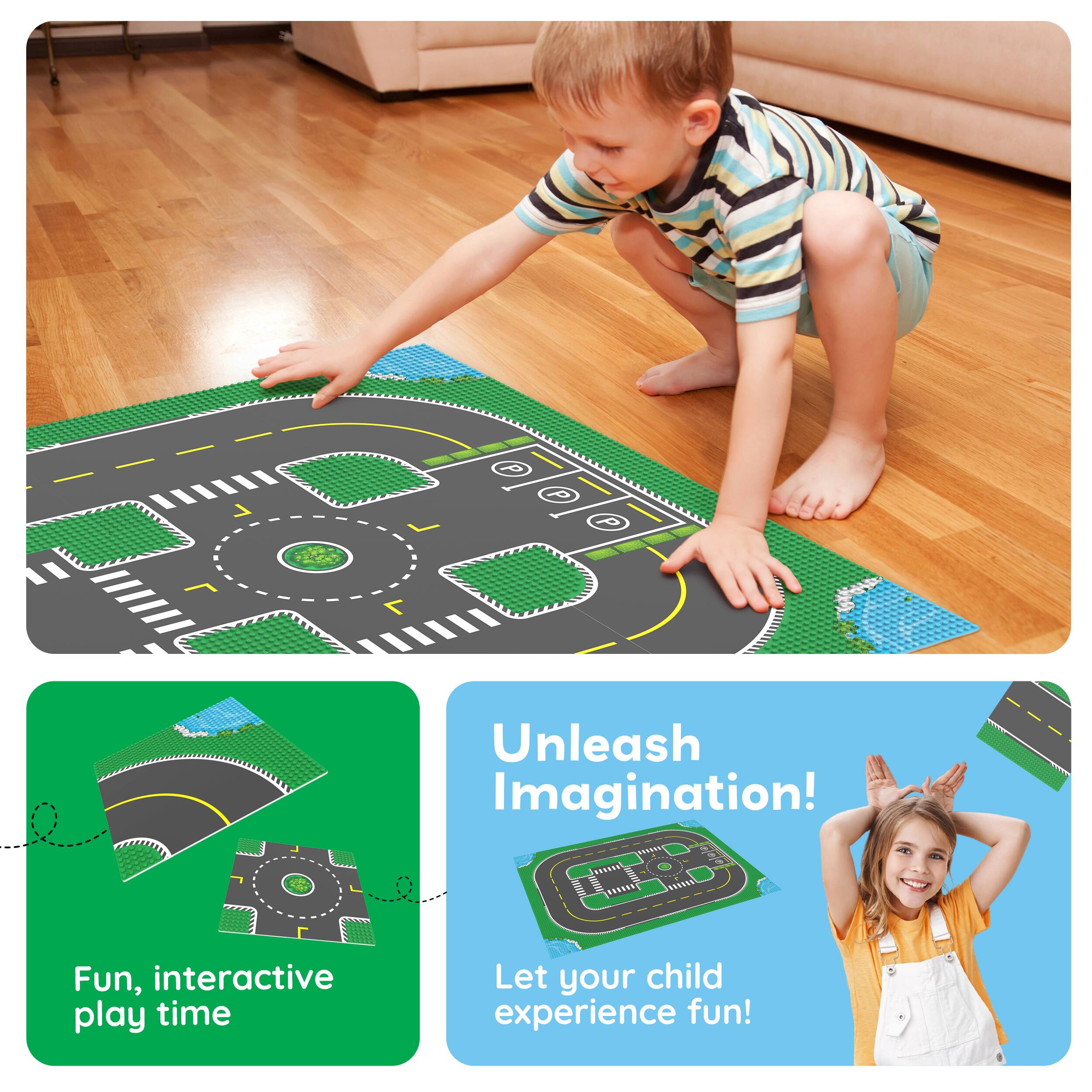 Unleash Imagination!  
Fun, interactive play time  
Let your child experience fun!
