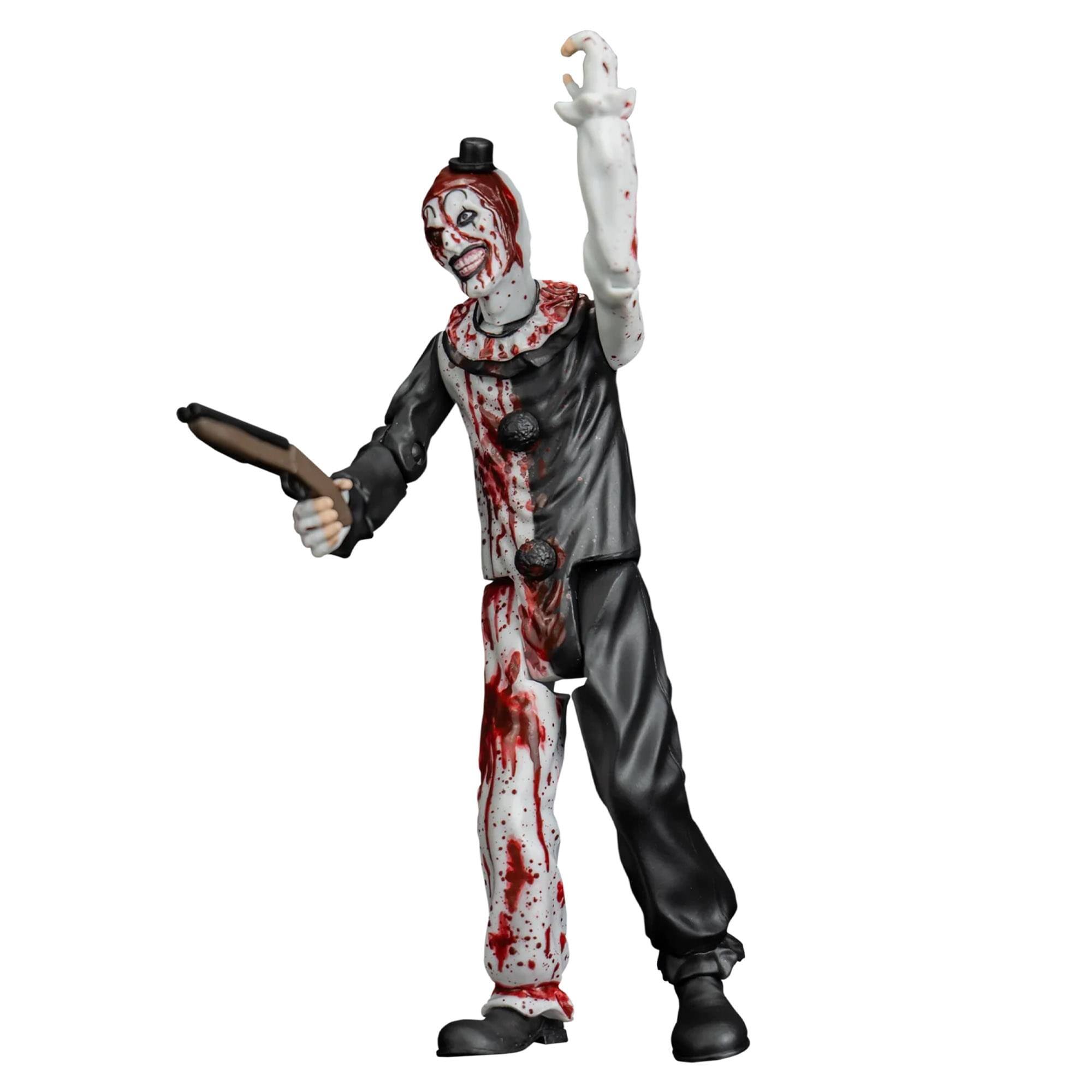 Alt View 3. Trick or Treat Studios - Terrifier 2 5 Inch Action Figure | Eye Popping Art the Clown - Multi-Colored.