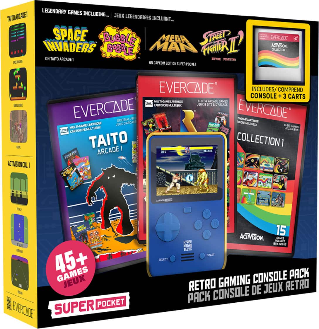 Hyper Mega Tech! Capcom Super Pocket Starter Bundle