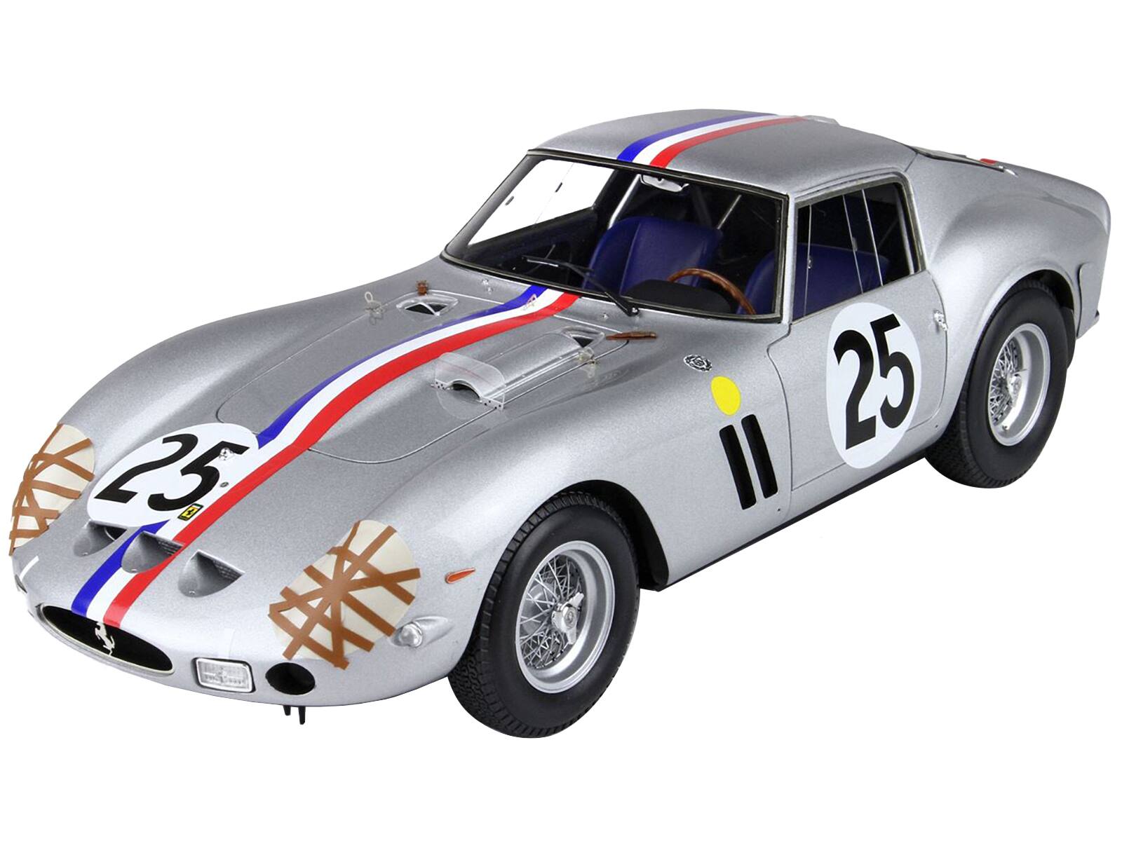 Alt View 1. BBR - Ferrari 250 GTO #25 Elde - Pierre Dumay "24 Hours of Le Mans" (1963) w/DISPLAY CASE Ltd Ed 90 pcs 1/18 Model Car by BBR.
