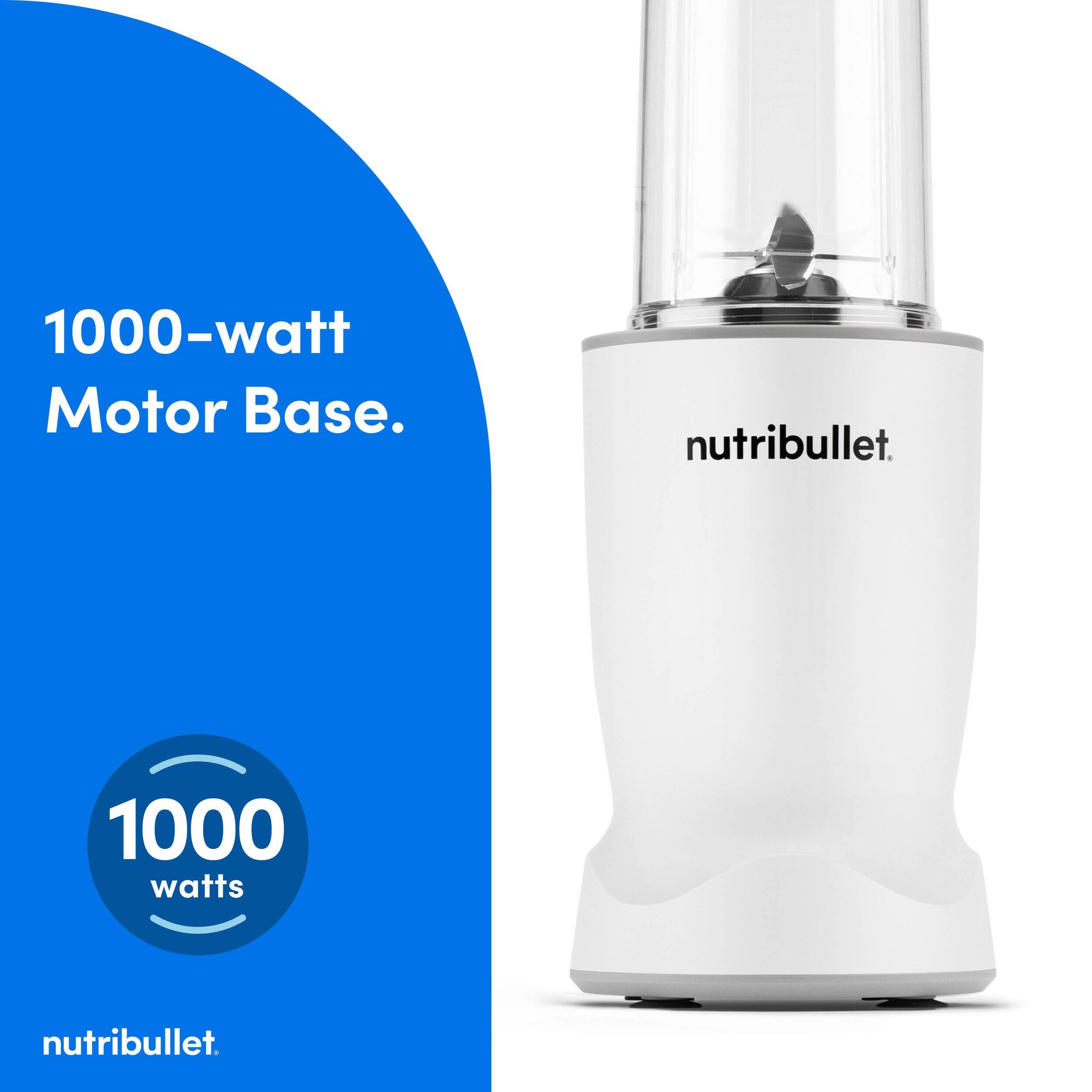 1000-watt Motor Base.  
nutribullet.  
1000 watts nutribullet.