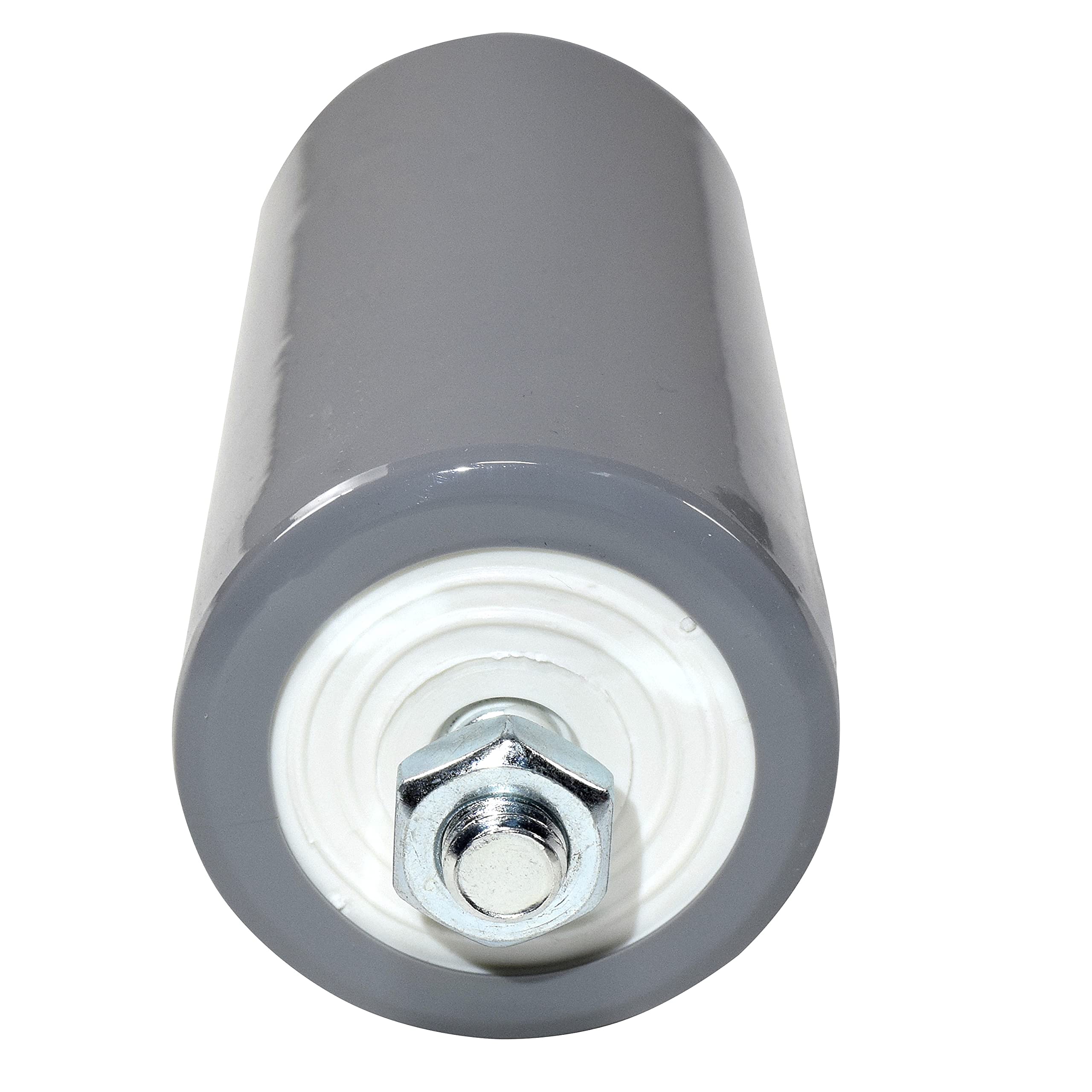 Alt View 2. HQRP - 200 uF 125 V Motor Start Capacitor CD60 Round 87 x 45 mm for HVAC Blower Compressor Pump.