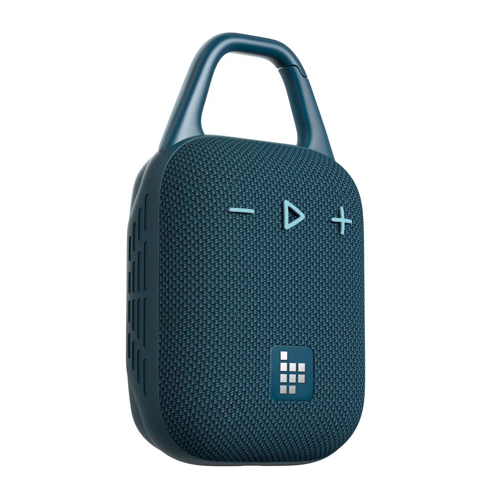 Back. Tronsmart - Mirtune H1 Portable Bluetooth Speaker, Big Audio and Punchy Bass, Integrated Carabiner, IPX7 Waterproof, 20H Playtime - Blue.
