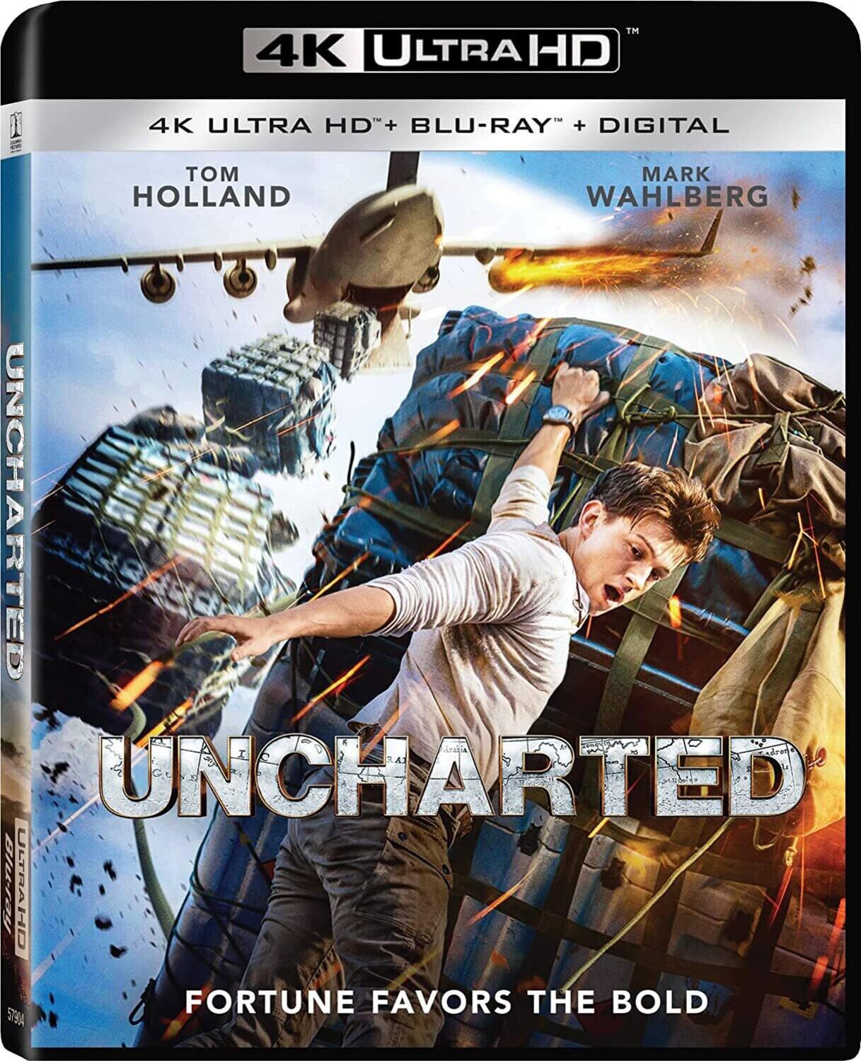 Front. Uncharted   - 4K Blu-Ray.