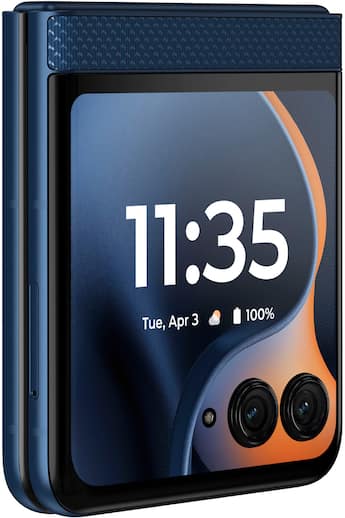 Motorola razr 2025 256GB (Unlocked) PANTONE Gibraltar Sea - Best Buy Motorola razr 2025 256GB (Unlocked) PANTONE Gibraltar Sea - Best Buy