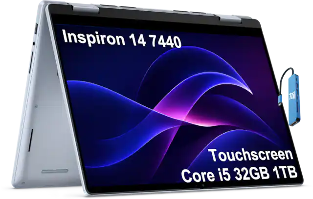 Inspiron 14 7440
Touchscreen Core i5 32GB 1TB