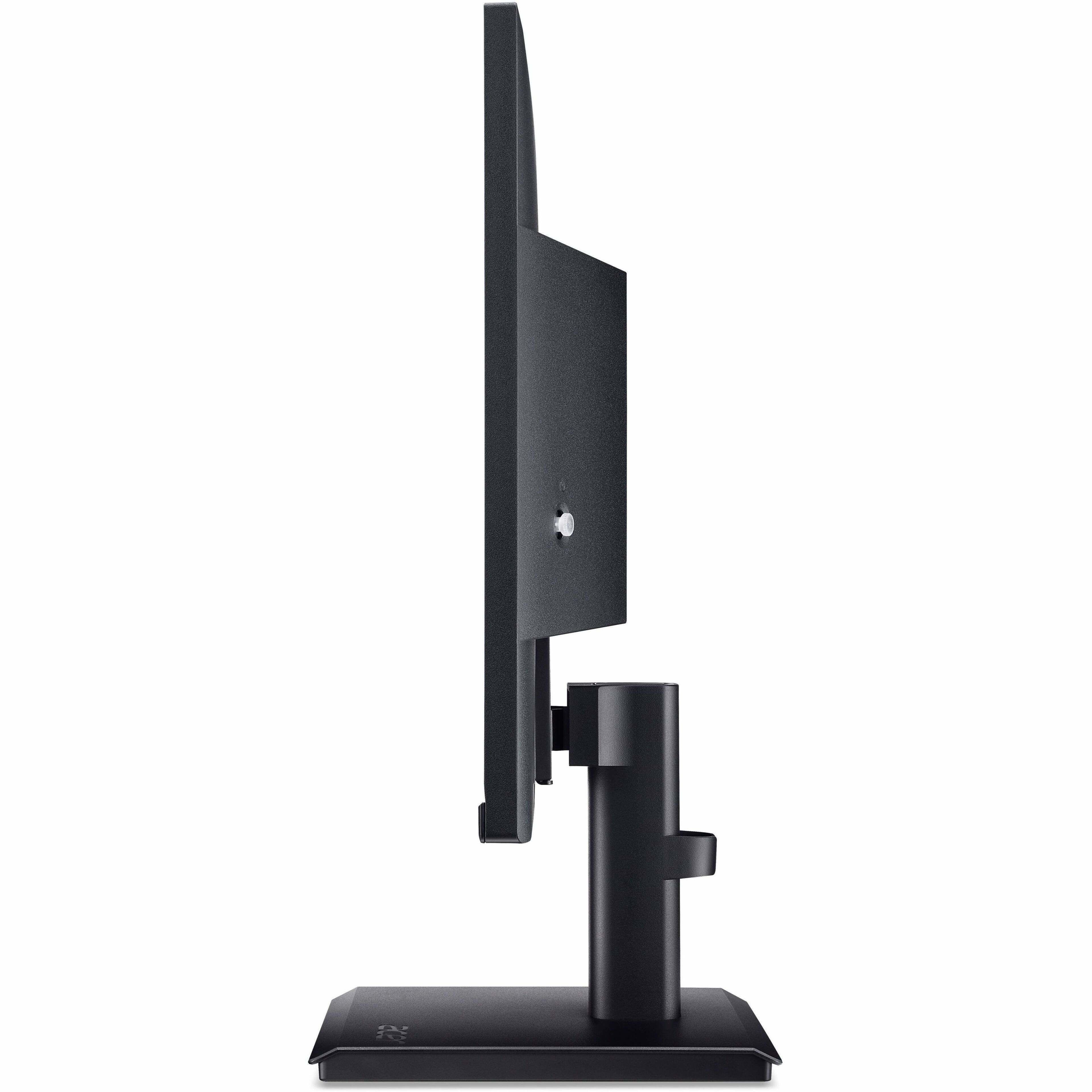 Alt View 4. Acer - Acer Vero V227Q E1 22" Class Full HD LCD Monitor - 16:9 - Black - 21.5" Viewable - In-plane Switching (IPS) Technology - Black.