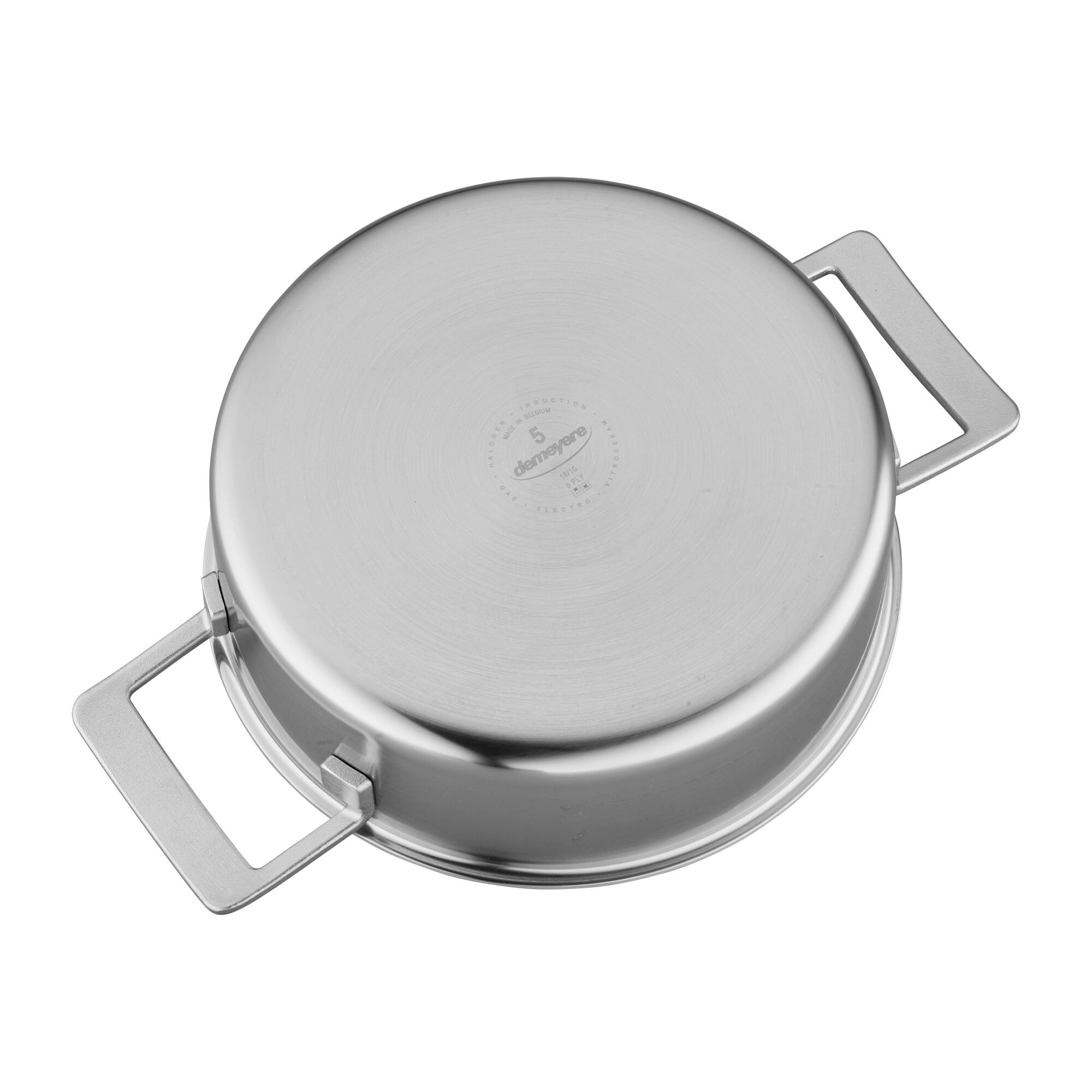 Demeyere - Industry 5-Ply 3-qt Deep Saute Pan - Stainless Steel - Thumbnail 3