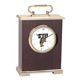 Jardine - FIU Panthers Logo Carriage Clock - Gold