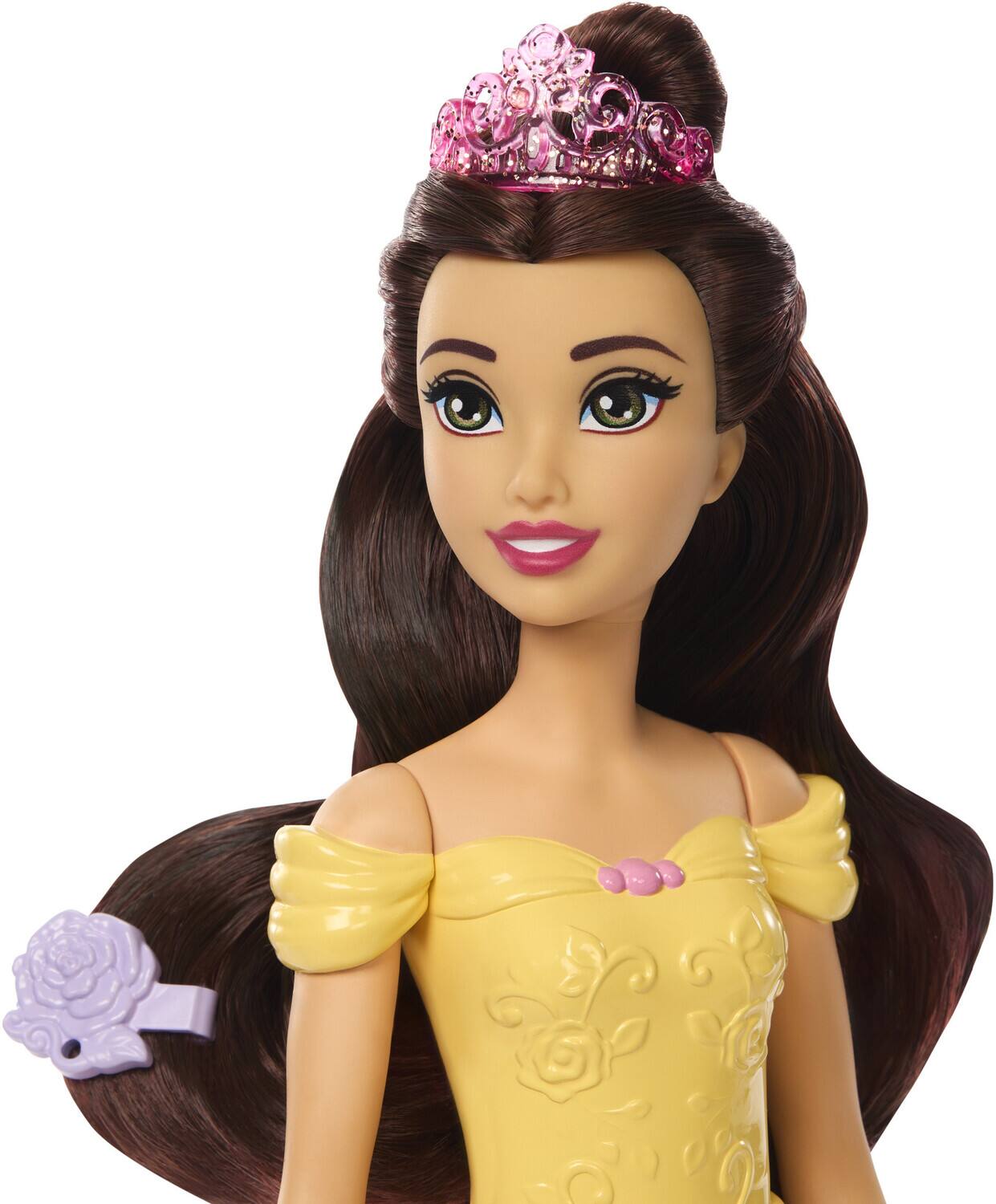 Alt View 3. Mattel - Mattel - Disney Princess Belle Bathe & Brush Dog   - Collectibles - Multicolor.