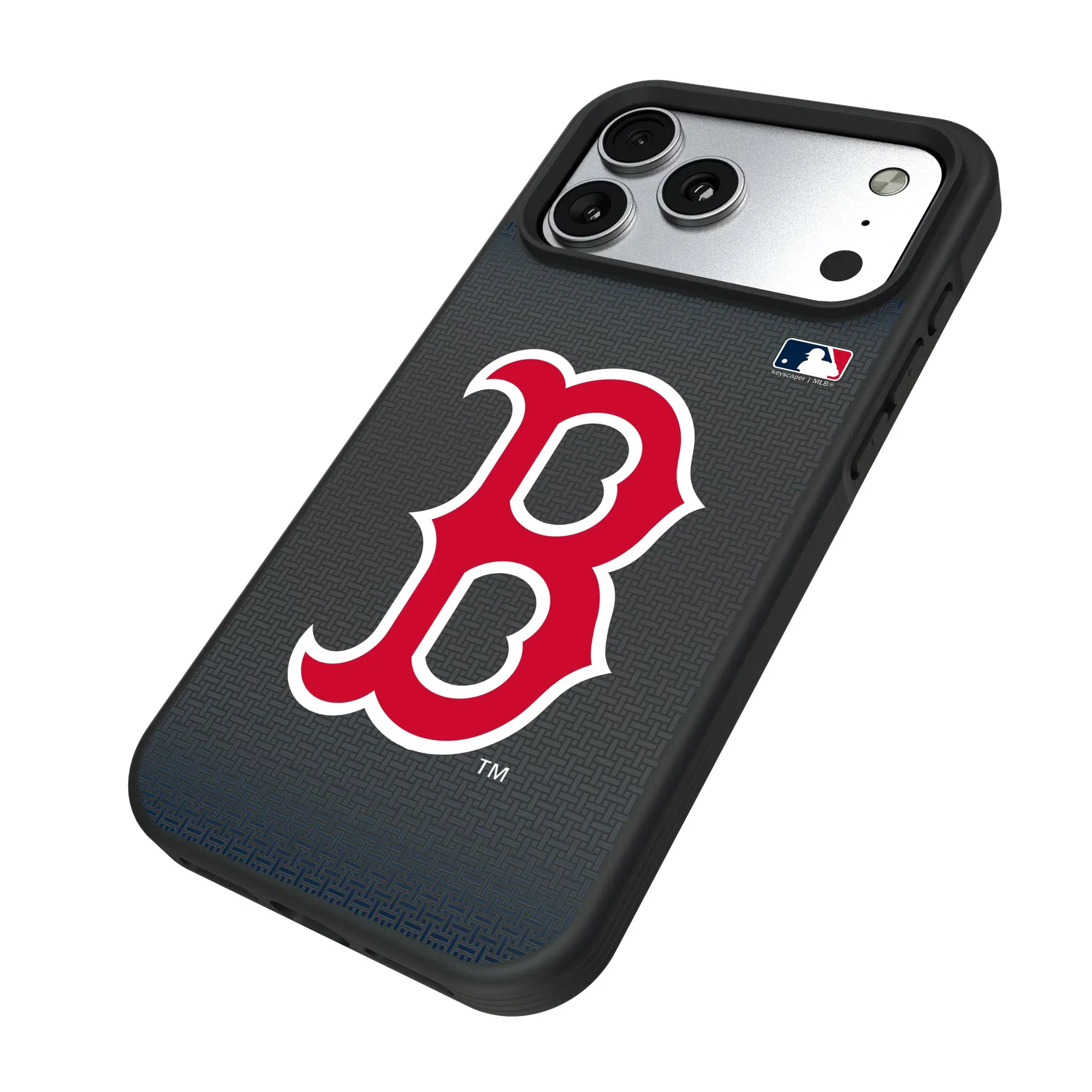 Alt View 1. Keyscaper - Bump Case with 8.2ft Drop Protection - 15 Pro Max - Black.