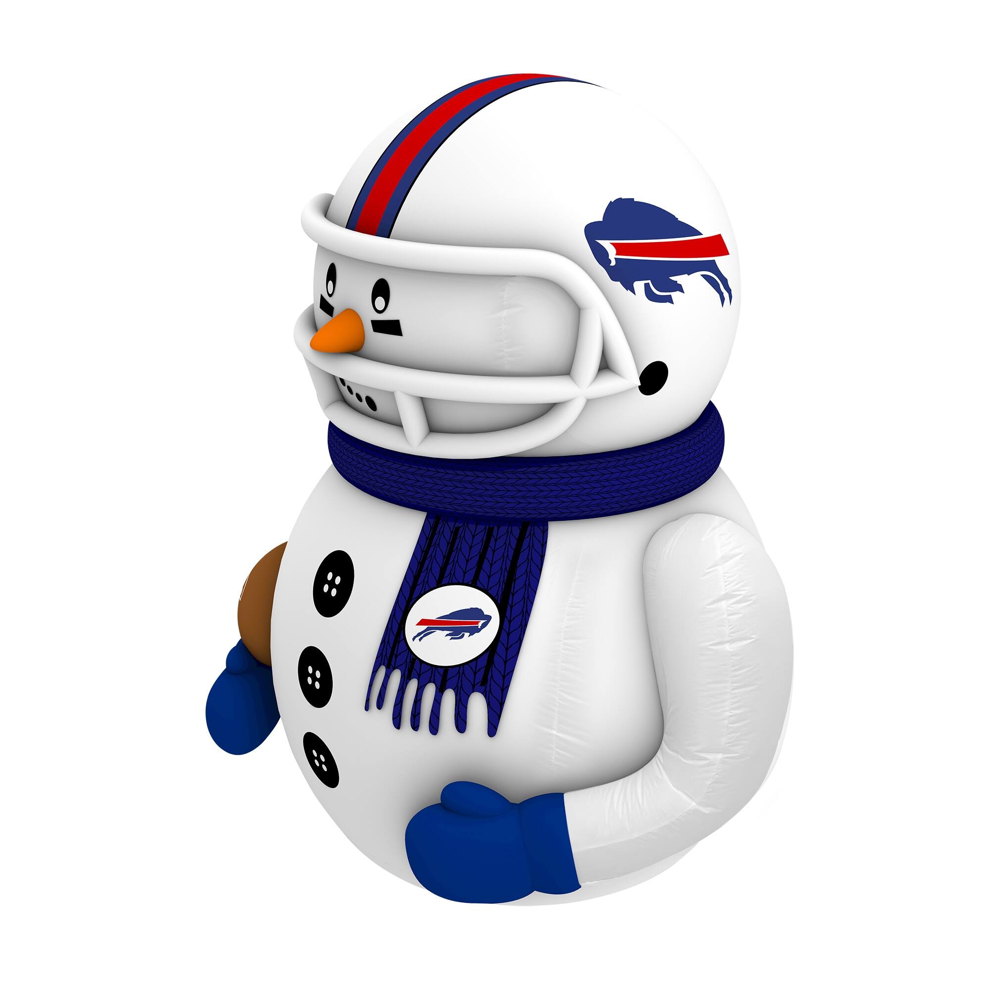 Sporticulture Buffalo Bills 7' Inflatable Snowman Player White