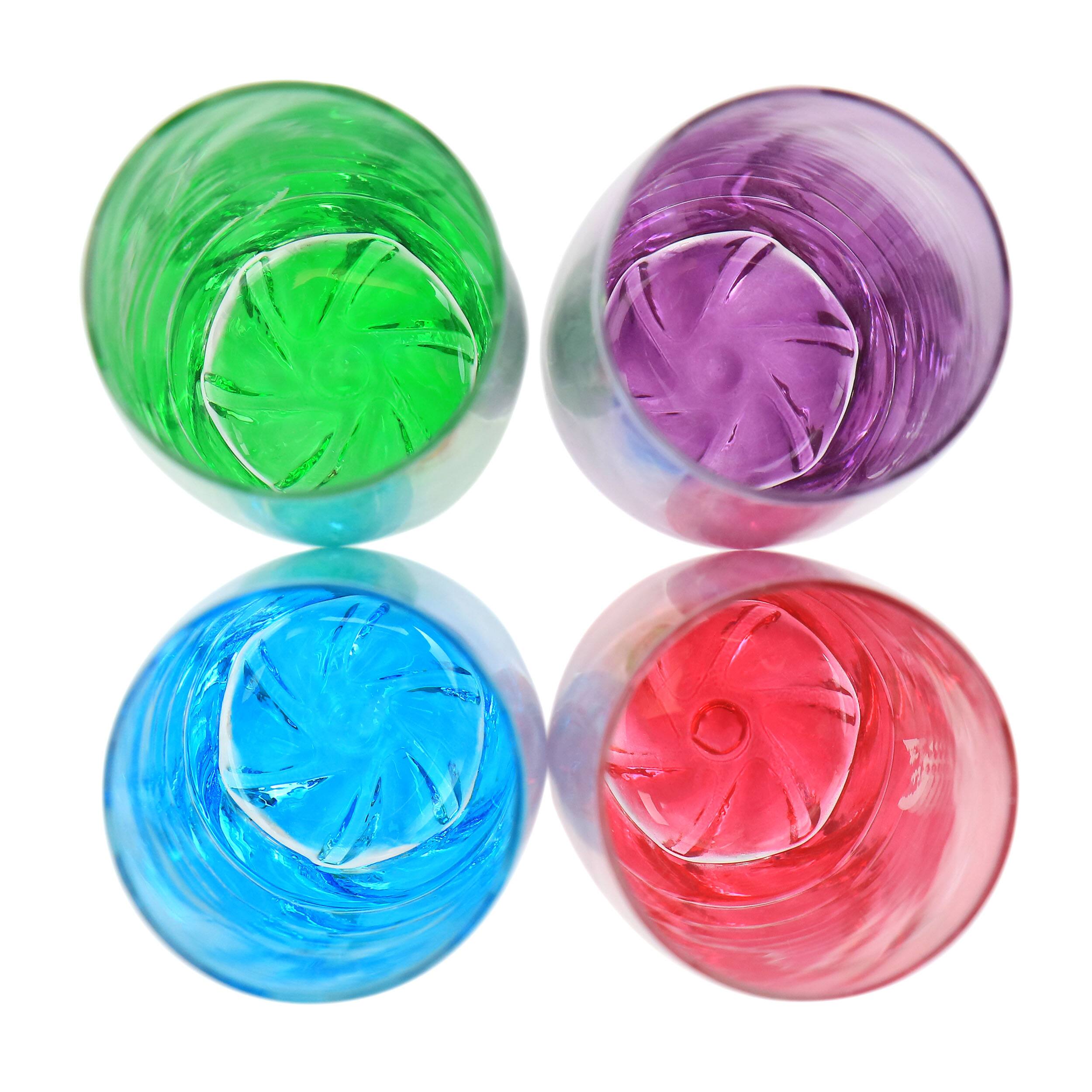 Alt View 7. Gibson - Karissa 8-Piece Glass Tumbler Set - Assorted.