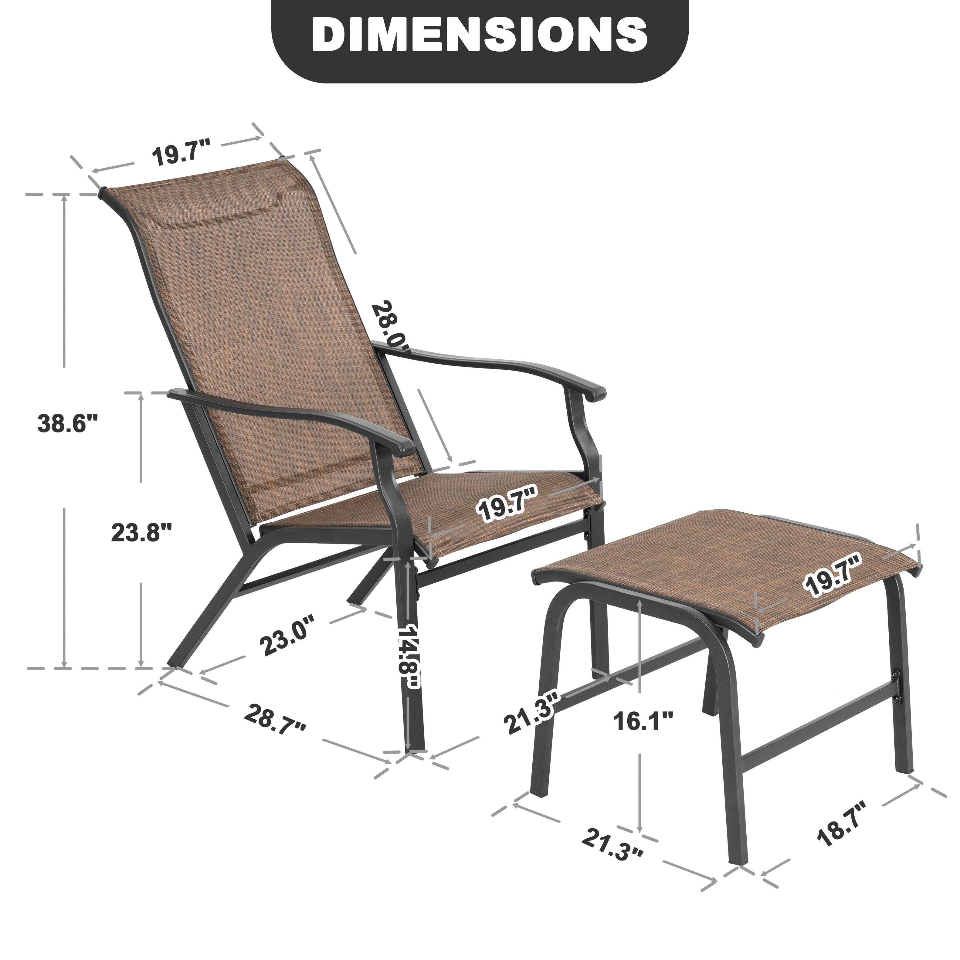 DIMENSIONS
19.7"
38.6"
28.0"
23.8"
23.0" 28.7"
14.8D
19.7" 21.3" 16.1" 21.3"
19.7" 18.7"