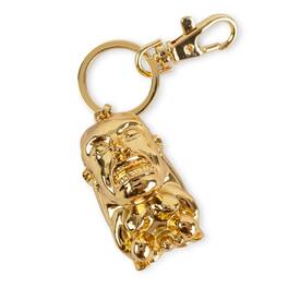 SalesOne LLC - Indiana Jones and The Raiders Of The Lost Ark Golden Idol 3D Metal Keychain - Gold