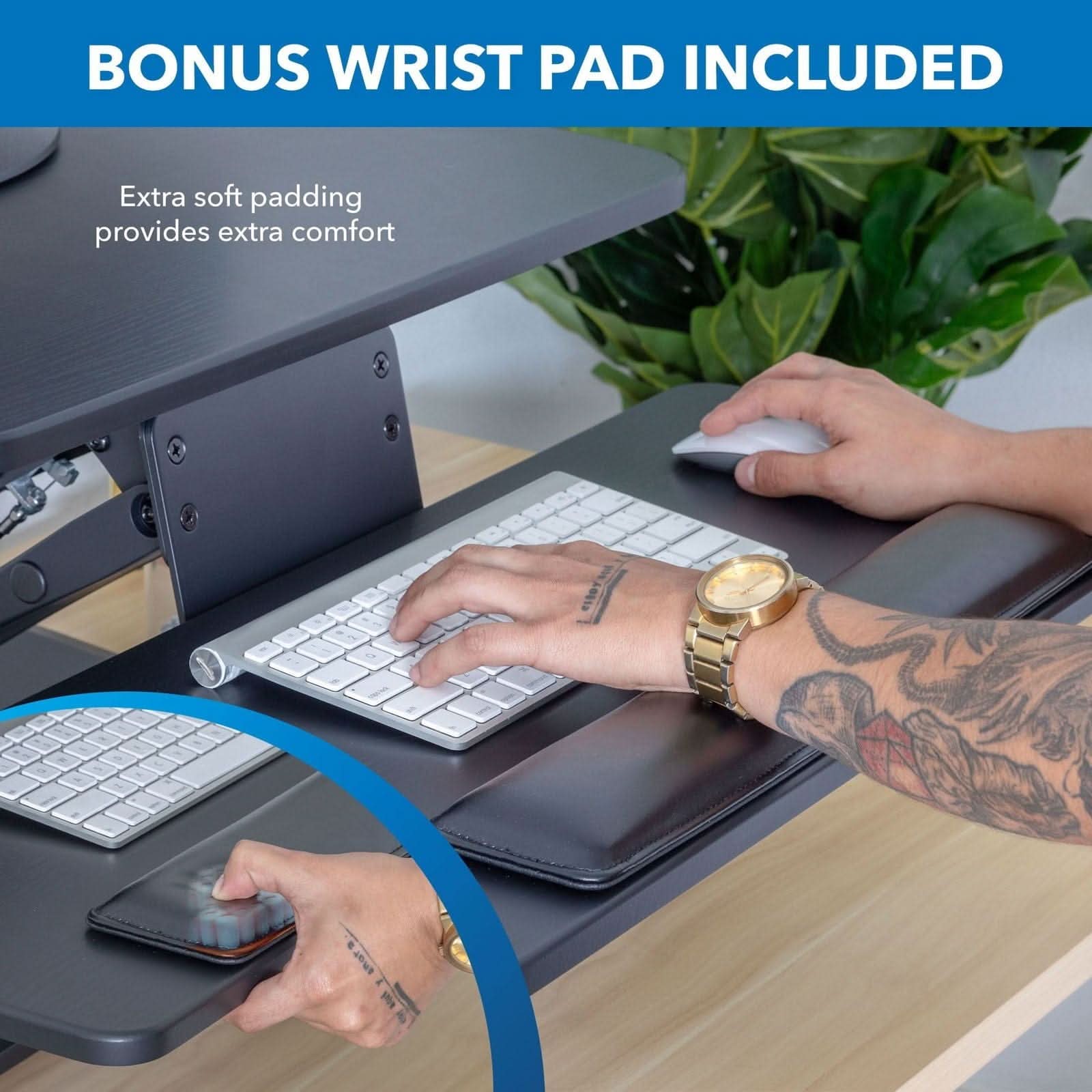 BONUS WRIST PAD INCLUDED

Extra soft padding provides extra comfort