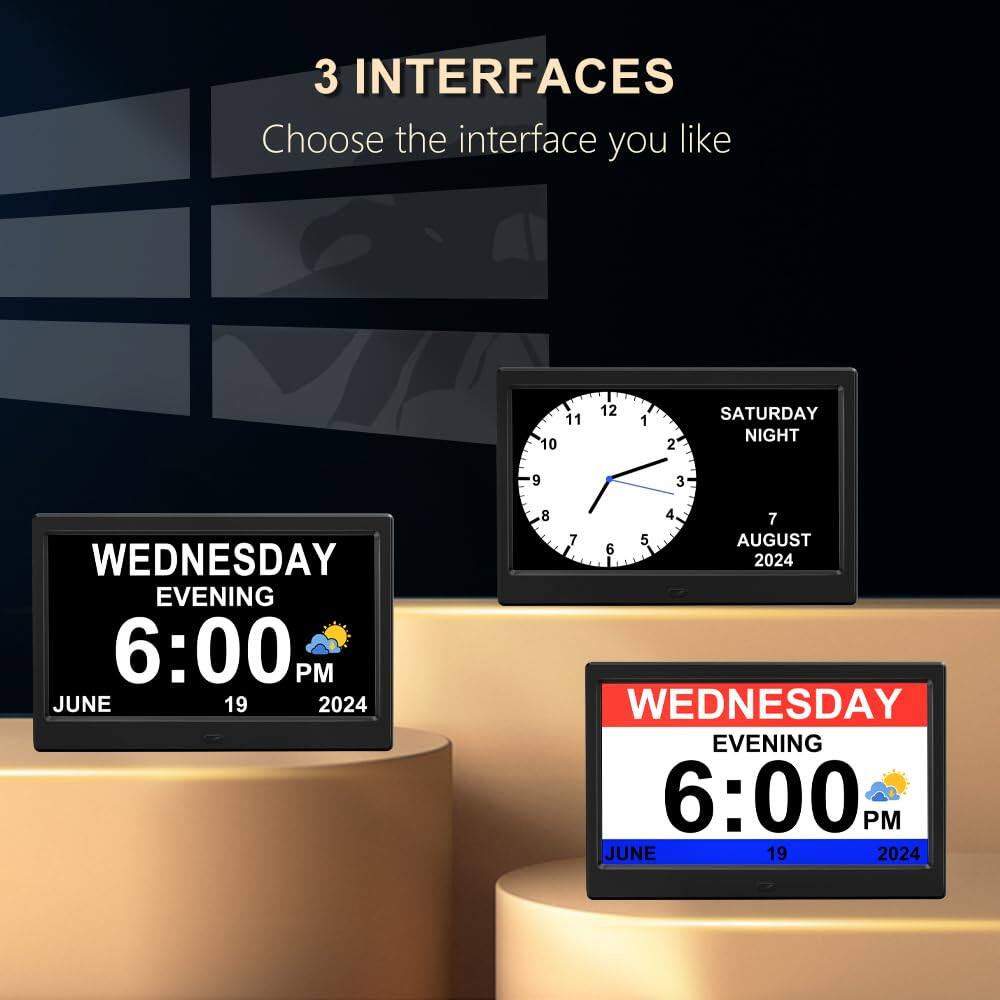 3 INTERFACES  
Choose the interface you like  

1. SATURDAY NIGHT  
2. WEDNESDAY EVENING 6:00 PM  
   JUNE 19, 2024  
3. AUGUST 7, 2024  
   WEDNESDAY EVENING 6:00 PM