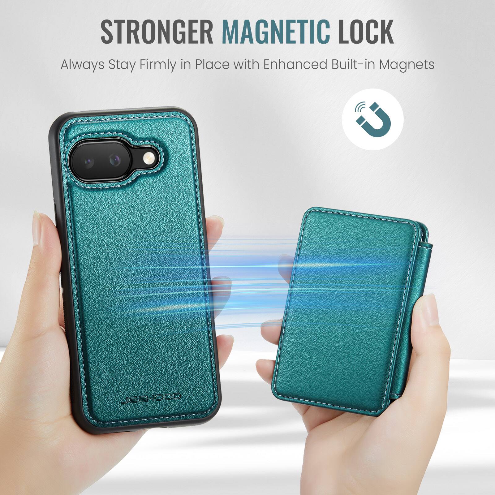 STRONGER MAGNETIC LOCK  
Always Stay Firmly in Place with Enhanced Built-in Magnets