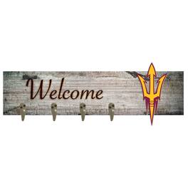Fan Creations - Arizona State Sun Devils 24" x 6" Mounted Coat Hanger - Multicolor
