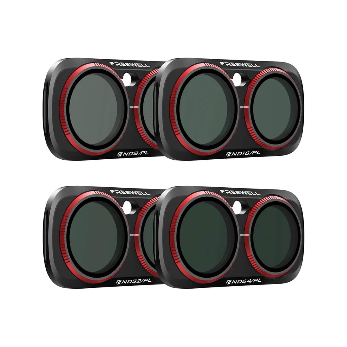 Freewell - Bright Day Magnetic ND/PL Filter Kit for Insta360 Luna Ultra Action Camera, 4-Pack