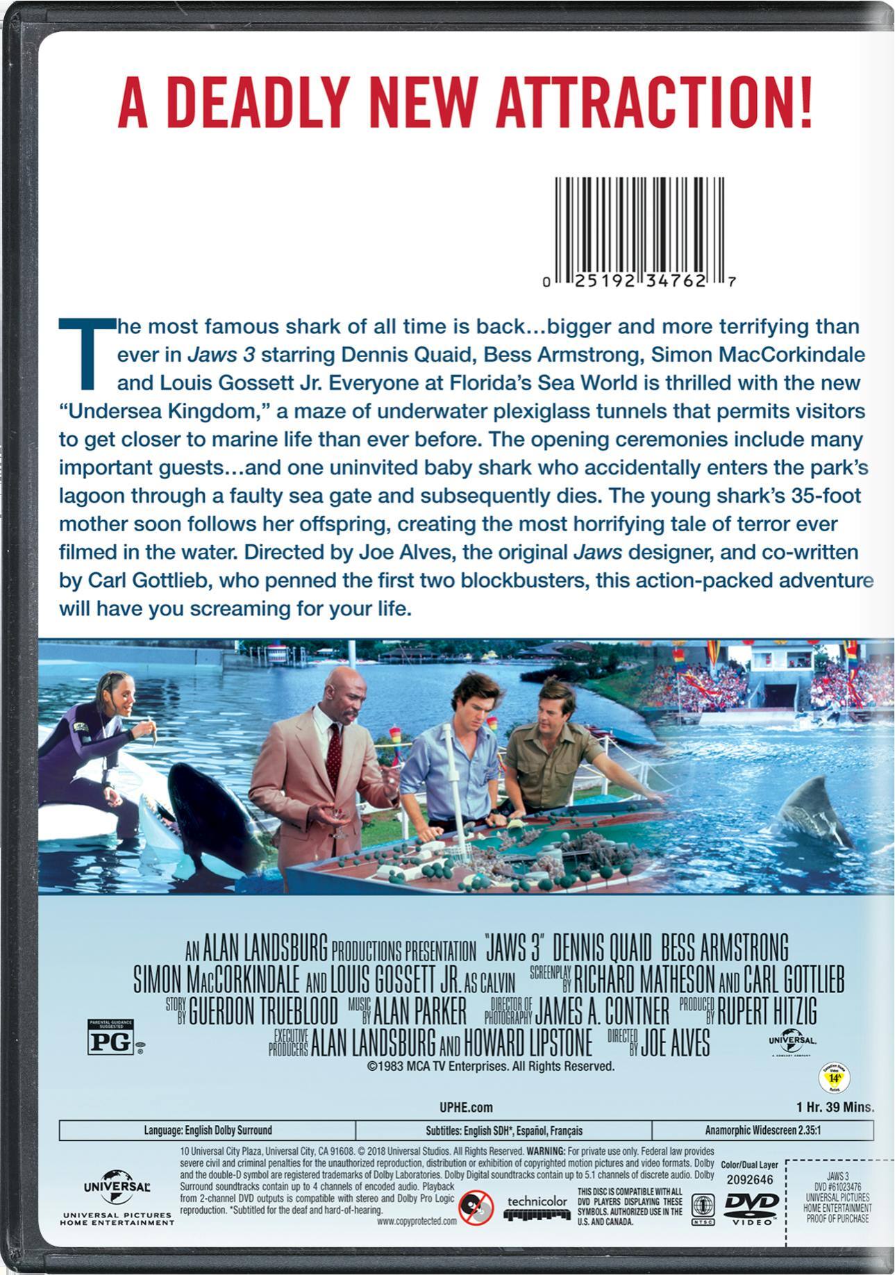 Angle. Jaws 3 [DVD].