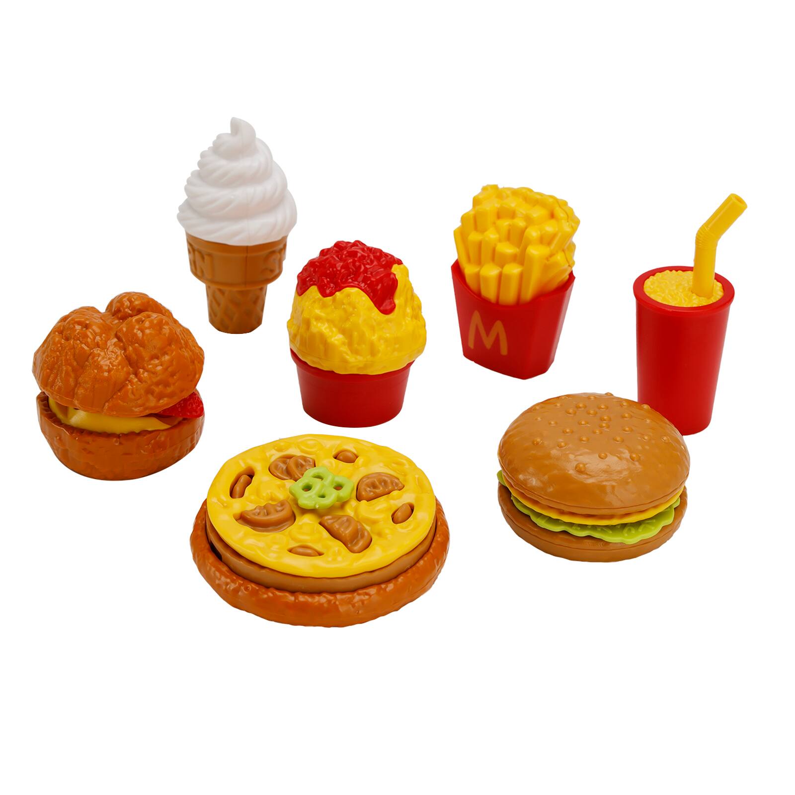 Alt View 6. Topteng - 34-Piece Kids Pretend Food Set -Simulation Dessert, Ice Cream & Bread Toys for Creative Role Play, Gift for Boys & Girls.
